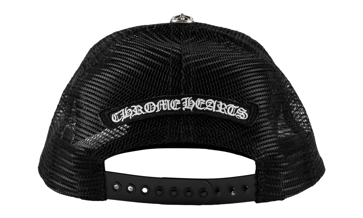 FUCK Letter Patch Trucker Hat "White" CHRM1301