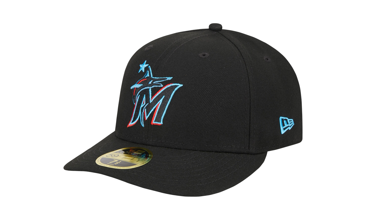 59FIFTY Miami Marlins 2023 All Star Game Workout Fitted Hat "Black / Grey - Under Brim" NE920