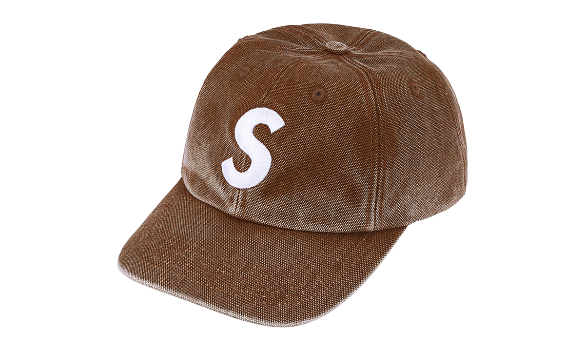 Pigment Coated S Logo 6-Panel "SS26 - Brown" SU27303