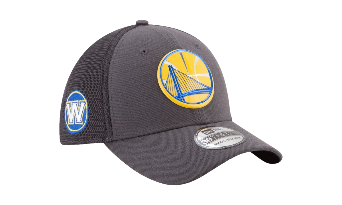 39THIRTY Golden State Warriors Fitted Hat "Charcoal" NE639