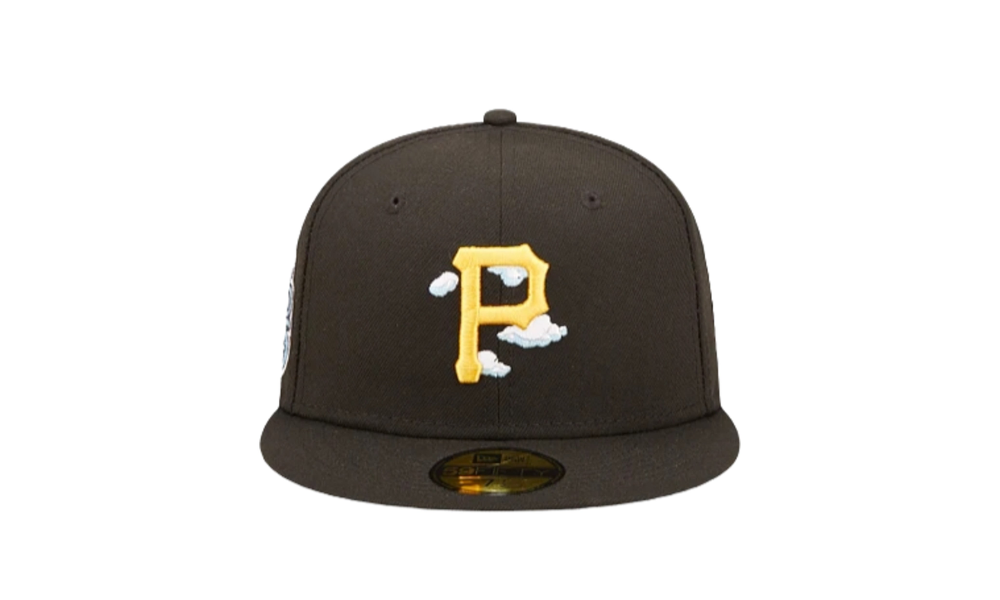 59Fifty MLB Pittsburgh Pirates Comic Cloud Fitted Hat "Black" 60243859