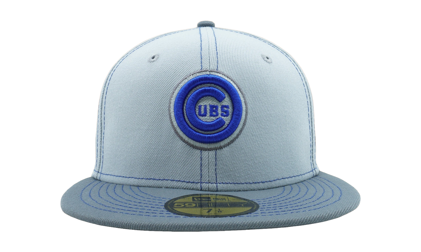 59FIFTY Chicago Cubs Gray Pop Fitted Hat "Gray" NE885