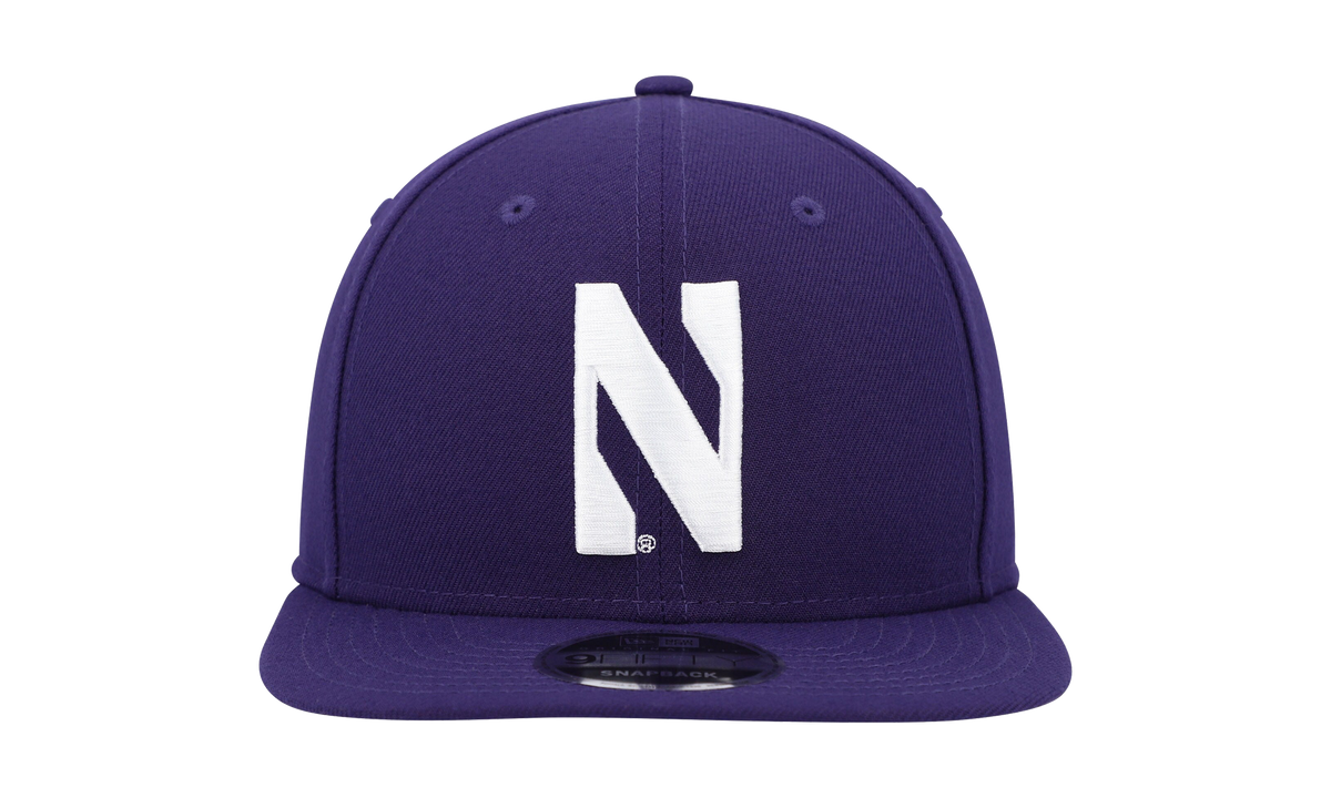 9FIFTY Northwestern Wildcats Snapback Hat "Purple" NE1029